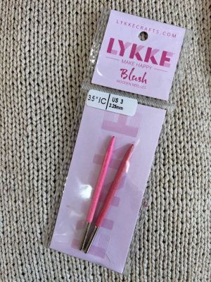 Спицы разъемные, длина 7 см, цвет Blush, № 4.50 